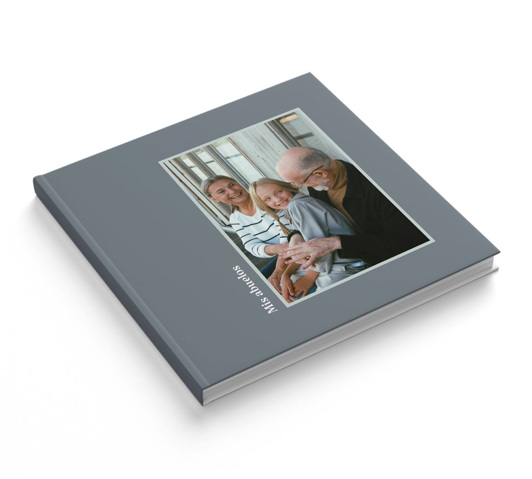 Álbum de fotos para abuelos.