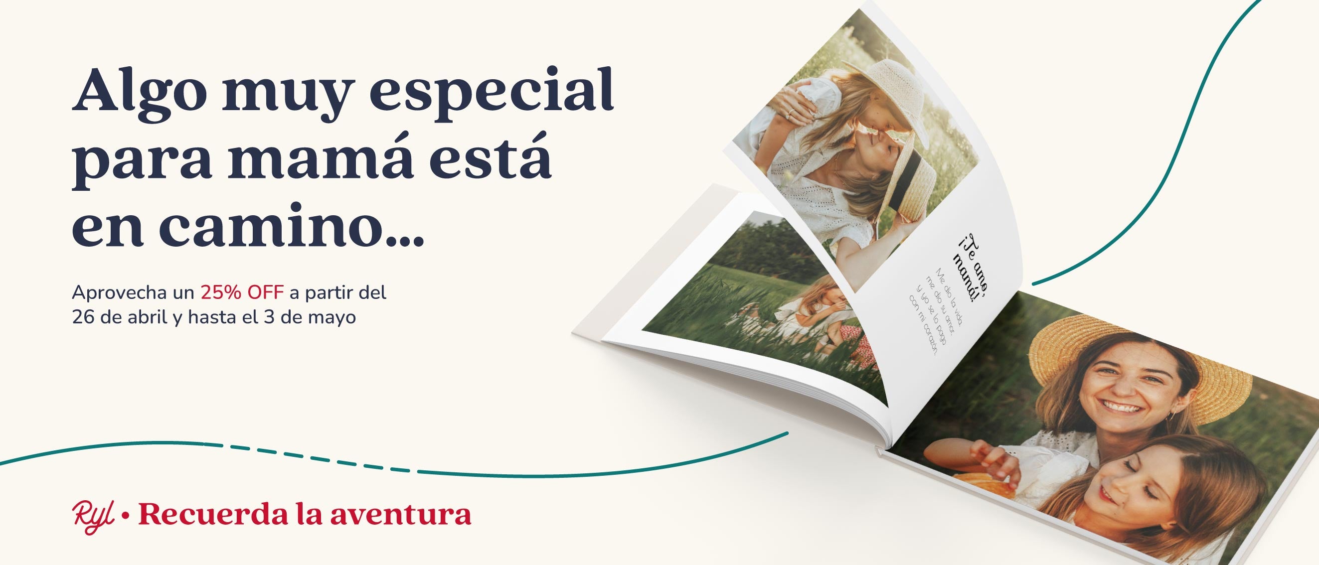 Banner promocional con descuento del 25% en toda la tienda.