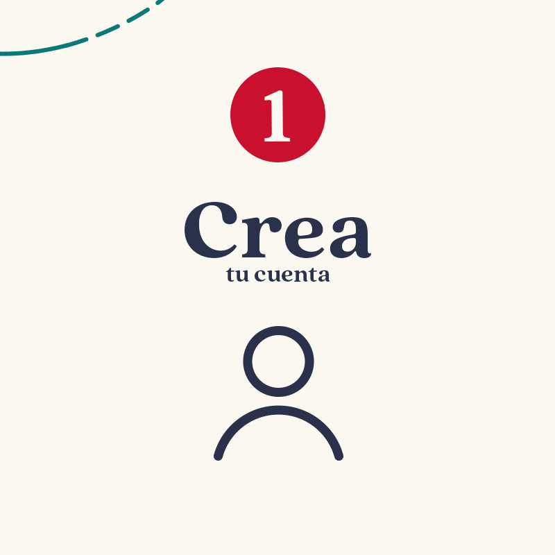 Etapa 1: Crea tu cuenta.