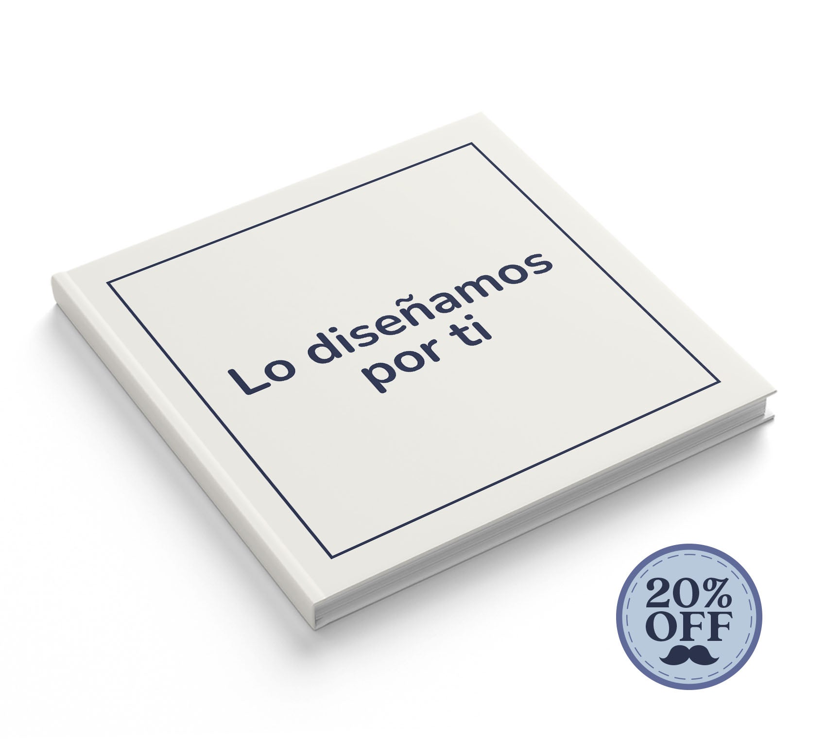 Fotolibro con servicio de diseño con 20% de descuento por el día del padre.