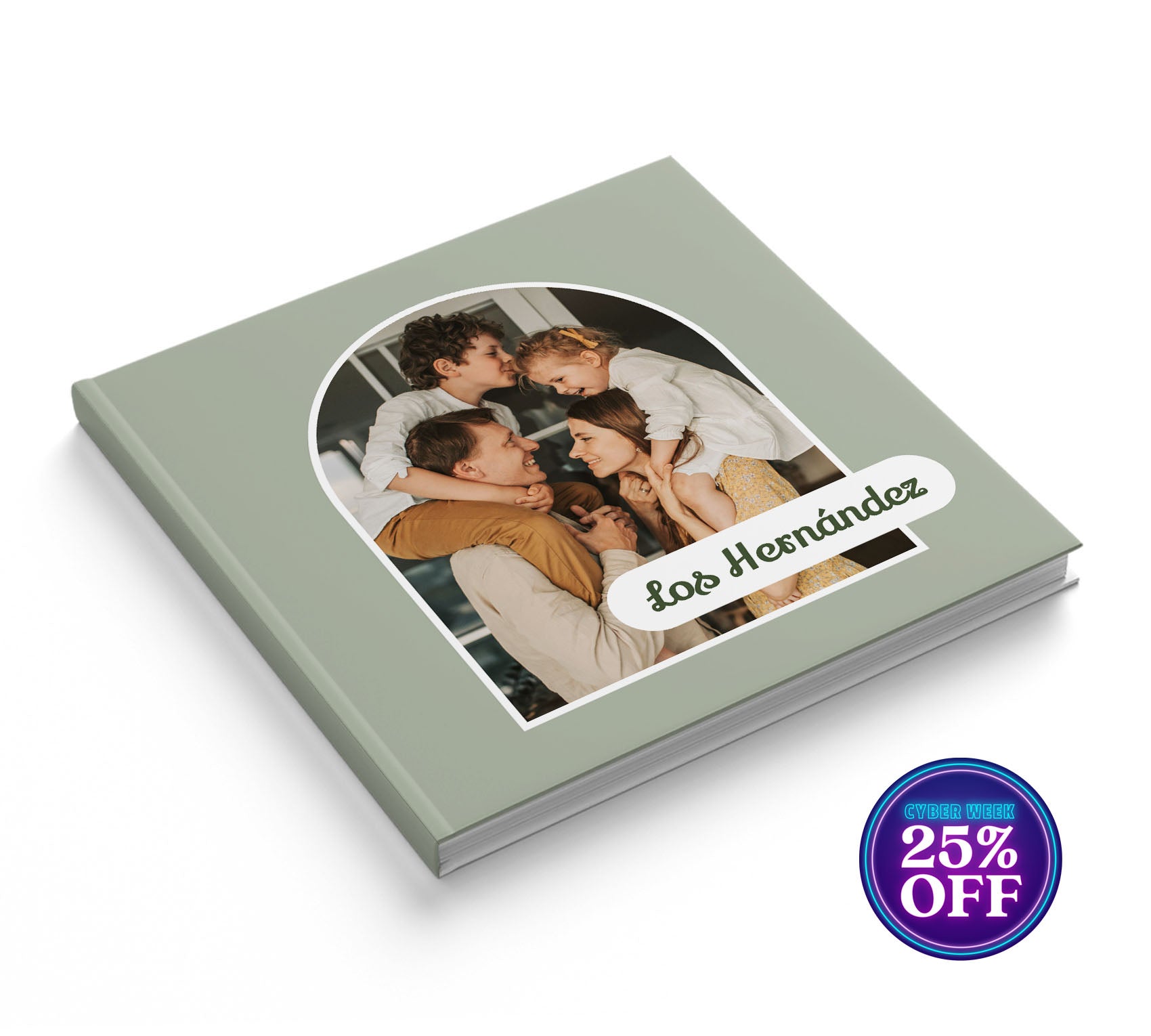 Fotolibro de familia con 30% de descuento por el Buen Fin.