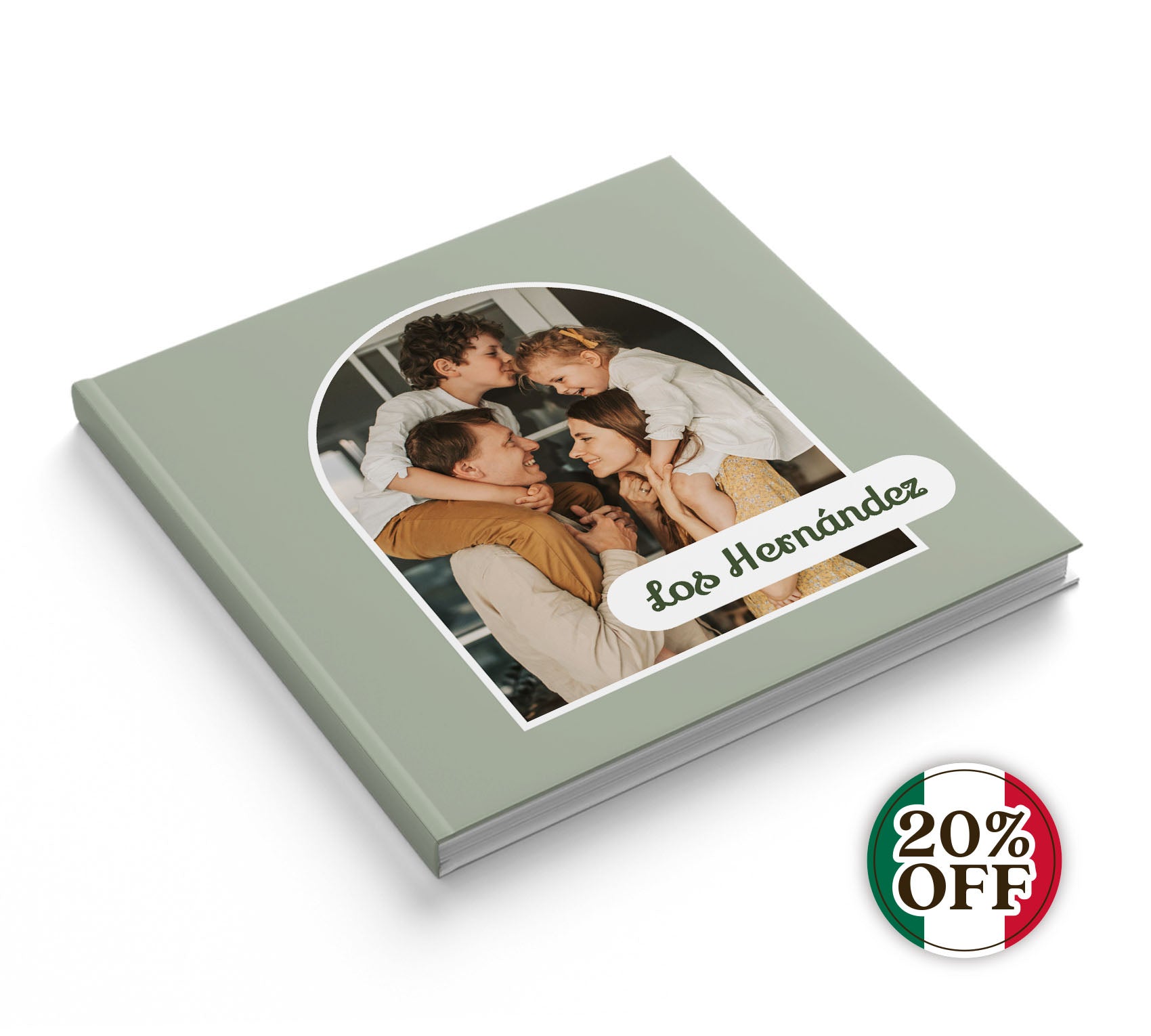 Fotolibro de familia con 20% de descuento por fútbol. Y si sí