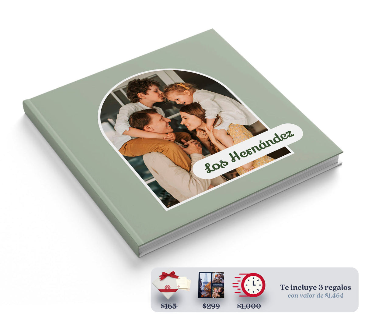 Fotolibro de familia con 40% de descuento con Club Ryl.