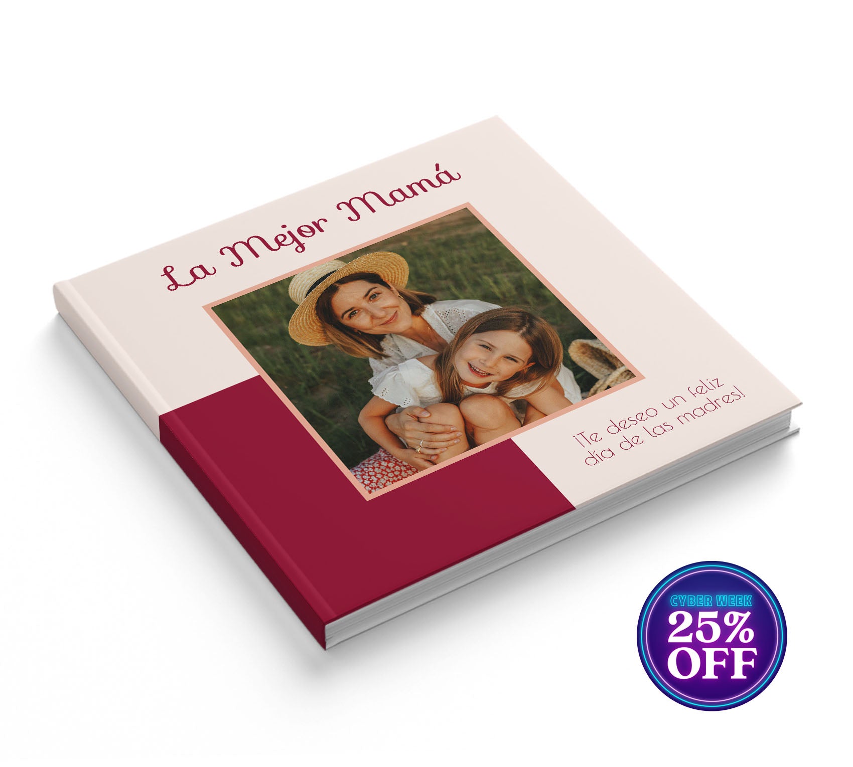 Fotolibro de mamá con 30% de descuento por el Buen Fin.