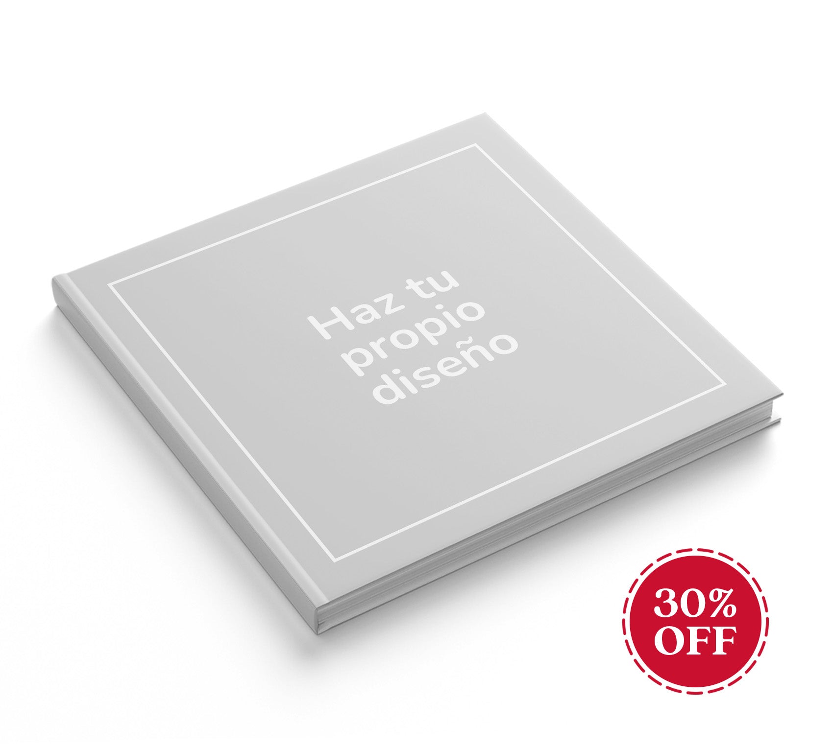 Fotolibro personalizado con 30% de descuento.