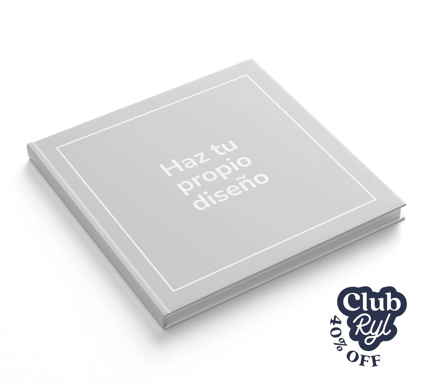 Fotolibro personalizado con 40% de descuento con Club Ryl.