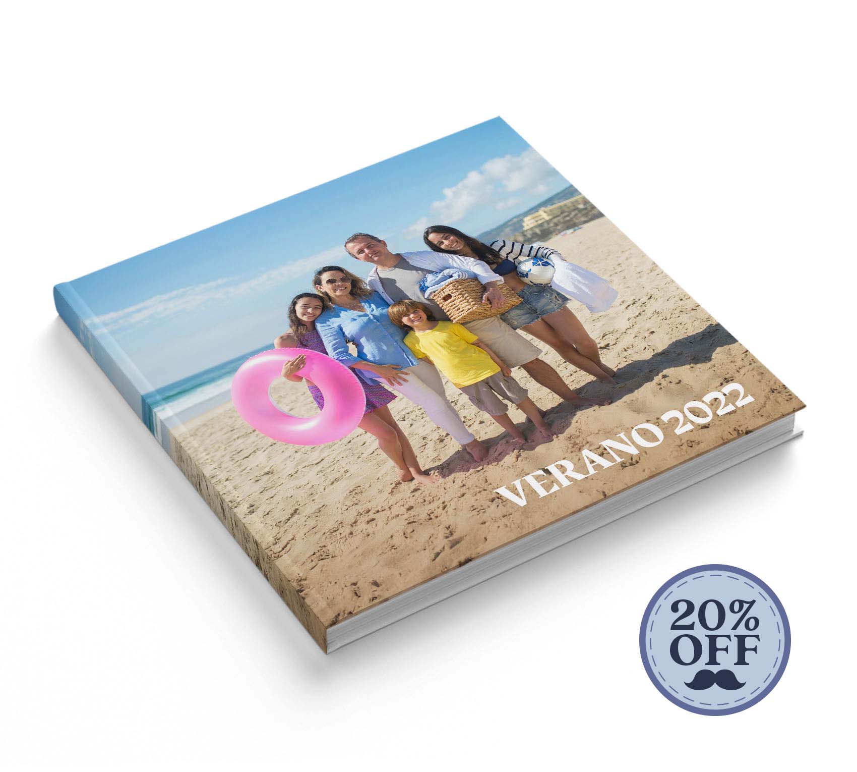 Fotolibro de viaje con 20% de descuento por el día del padre.