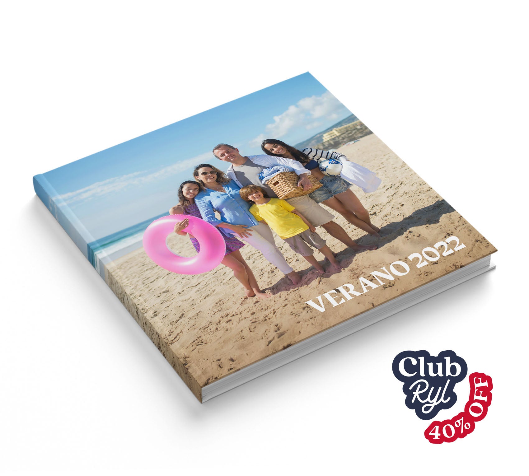 Fotolibro de viaje con 40% de descuento con Club Ryl.