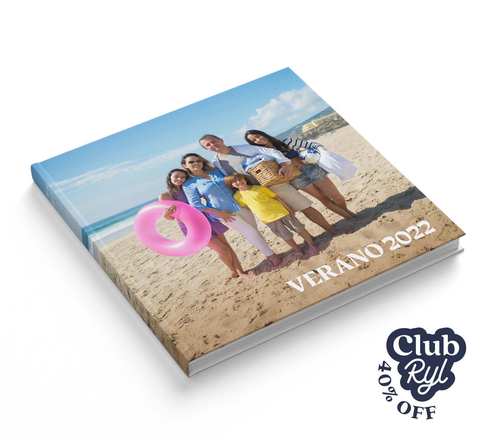 Fotolibro de viaje con 40% de descuento con Club Ryl.