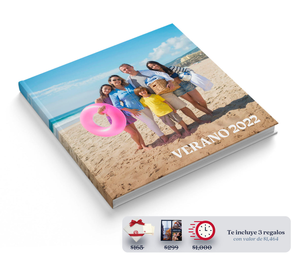 Fotolibro de viaje con 40% de descuento con Club Ryl.