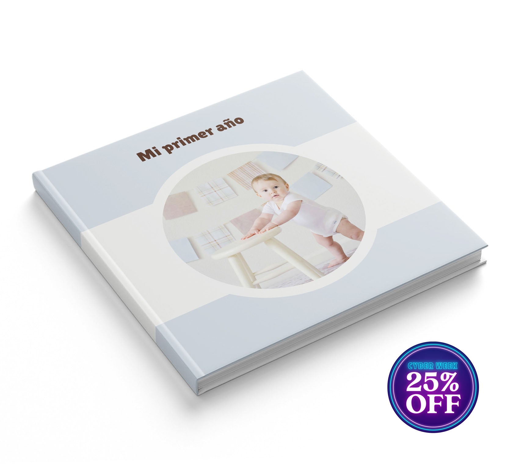 Fotolibro de bebé con 30% de descuento por el Buen Fin.