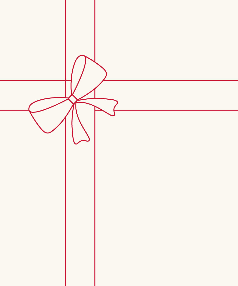 Pop-up caja de regalo con moño.